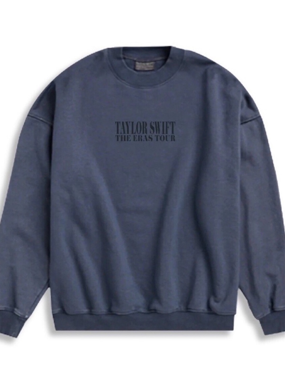 Taylor Swift The Eras Tour 2023-2024 Navy Blue Crewneck Size XS RARE